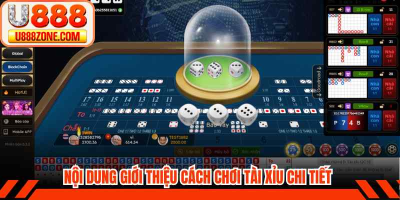 Nội dung giới thiệu cách chơi tài xỉu chi tiết