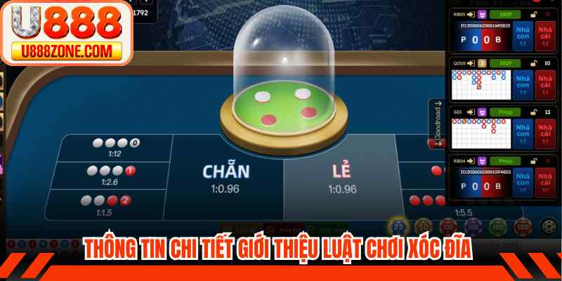 Thông tin chi tiết giới thiệu luật chơi xóc đĩa