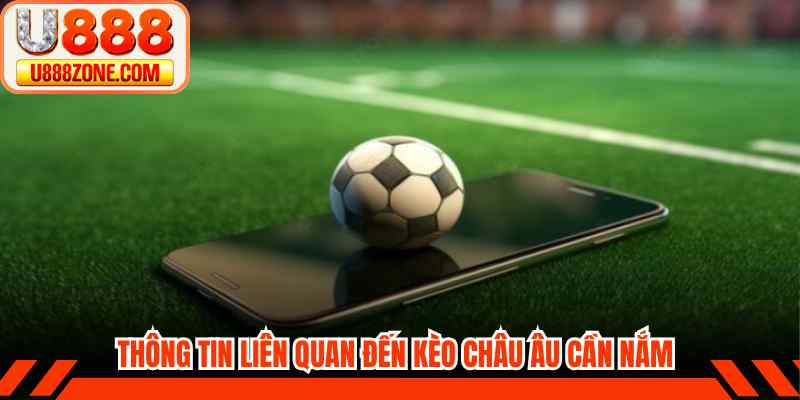 Thông tin liên quan đến kèo châu Âu cần nắm